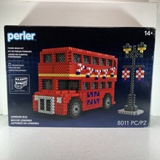 Perler London Bus 3D Fused Bead Craft Kit - 8011 Pieces Sealed Contents Open Box