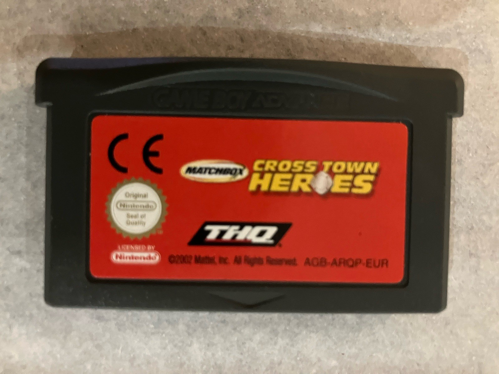 CROSS TOWN HEROES - Matchbox - EUR - Game Boy Advance (GBA)