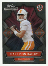 HARRISON BAILEY 2021 WILD CARD #ANBC-31 / BRONZE 50 STRIPE #10/10 TENNESSEE VOLS