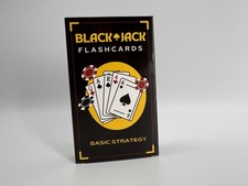 Blackjack Basic Strategy Flashcards for Beginners Casino Game Learning Cards