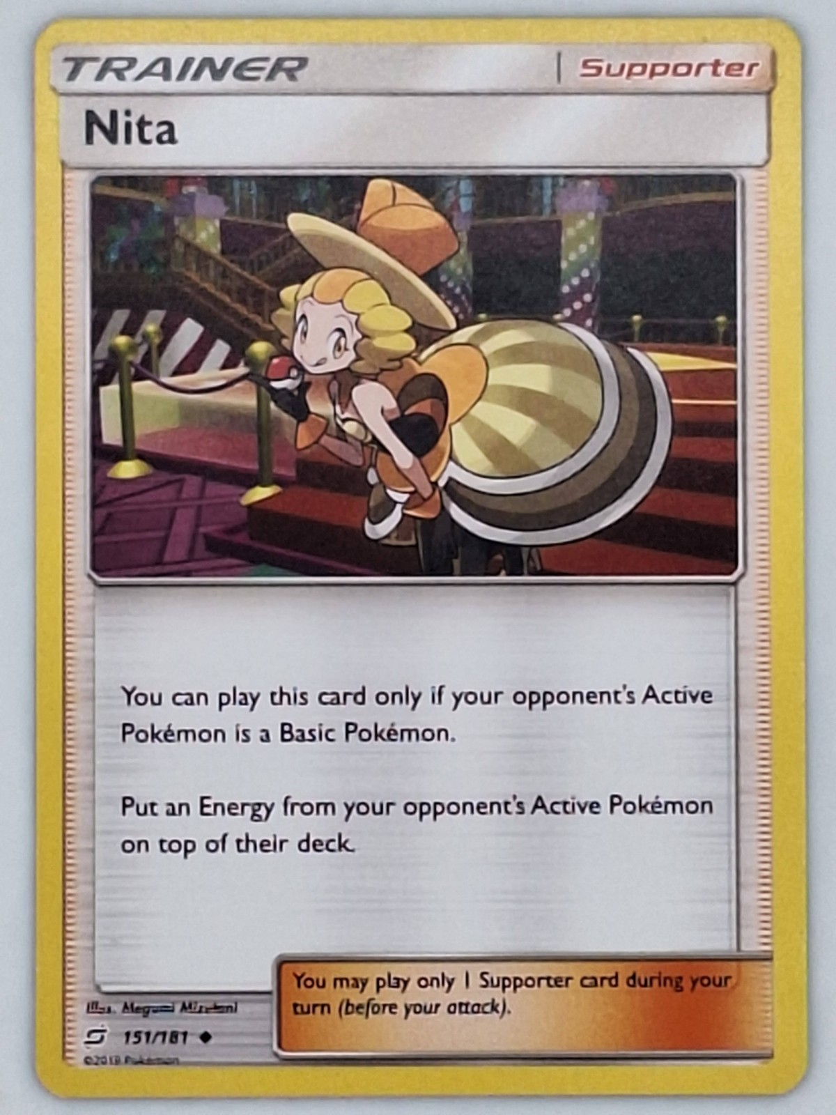 Nita 151/181 Pokemon - Sun & Moon Team Up MP
