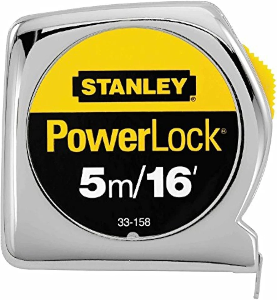 2 Pack  33-158 5M/16 Ft X 3/4 in Powerlock Tape Measure - Metric / Standard Grad - Image 4 of 4