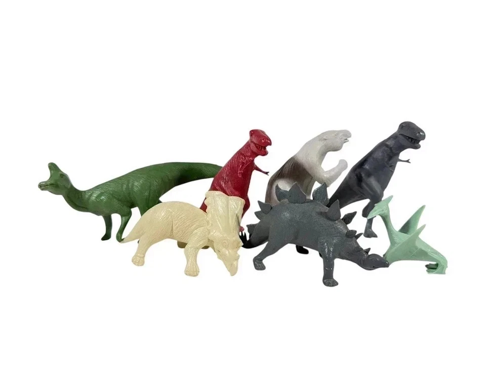 Vintage Dinosaur Toy Collection Marx & Royal Ontario Museum Hong Kong RARE - Image 1 of 3