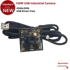 16MP USB Industrial Camera HD Webcam Manual Focus Long Distance Video Camera