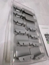 Zanch for Tesla Model Y Roof Sunshade Clips (Grey)