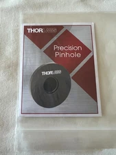 Thorlabs P200W-Ø1" Mounted Pinhole, 200 ± 6 µm Pinhole Diameter, Tungsten