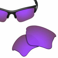 Polarized Replacement Lenses for-OAKLEY Flak Jacket XLJ Sunglasses Violet Purple