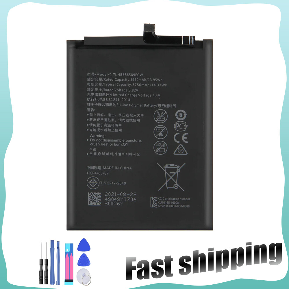 ✳️匿名配送✳️HB386589ECW 携帯電話バッテリー For Huawei For Huawei Nova 3 PAR-LX9 PAR-AL00 PAR-TL00 Repair Battery