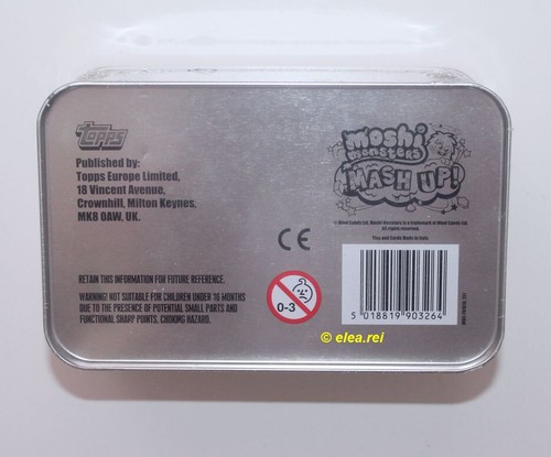Moshi Monsters Mash Up Tin Trading Card Game Topps Limited Edition NEW SEALED - Picture 3 of 3