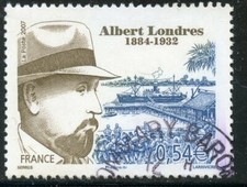 STAMP / TIMBRE FRANCE OBLITERE N° 4027 // ALBERT LONDRES JOURNALISTE