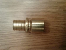 Rehau EVERLOC 1” Copper x 1" EVERLOC Transition  