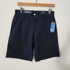 New Nautica Boys School Uniform Performance Short Navy Blue Size 18