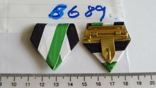 Bandspange Dreieck Band ist schwarz wei&szlig;-gr&uuml;n neu 1 St&uuml;ck (B689)