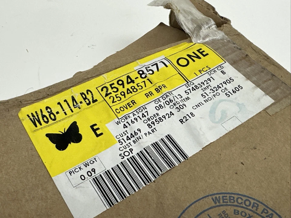 Nuevo panel de cubierta de parachoques trasero Pontiac Torrent 2006-2009 OEM 25948571 Foto 4 de 4