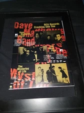 DMB/Verve Pipe/Mysteries Of Life Rare Original Radio Promo Poster Ad Framed! #3