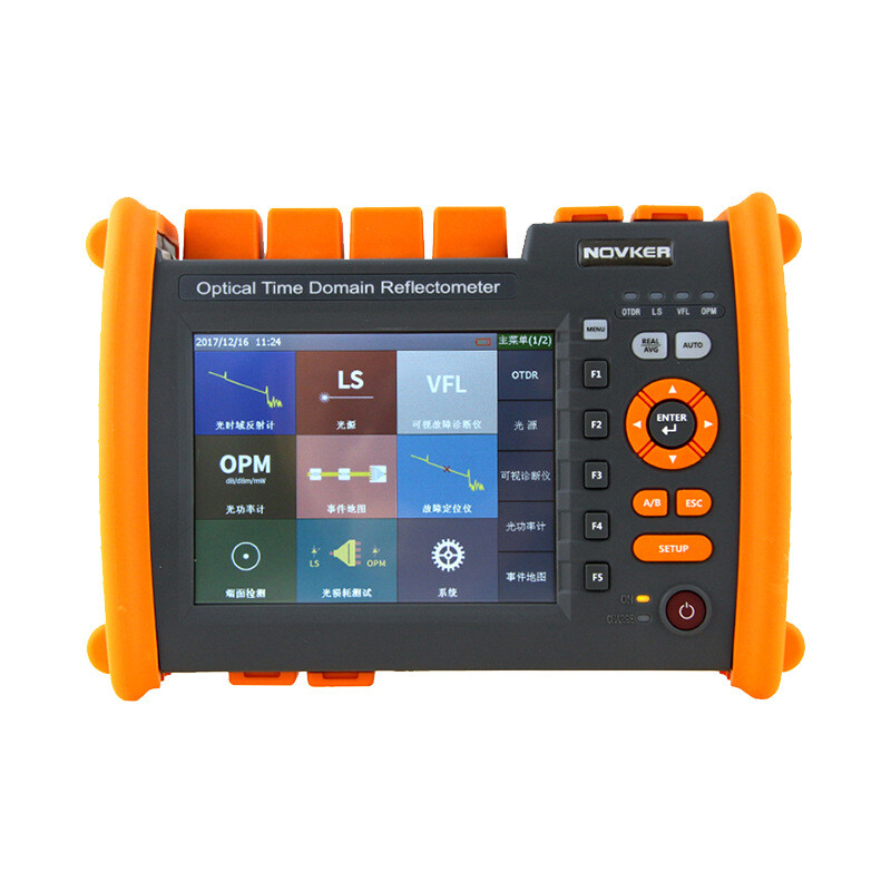 OTDR 80Km 1310/1550nm Con OPM VFL LS - Riflettometro Ottico Dominio Temporale SM 20dB - Unbranded