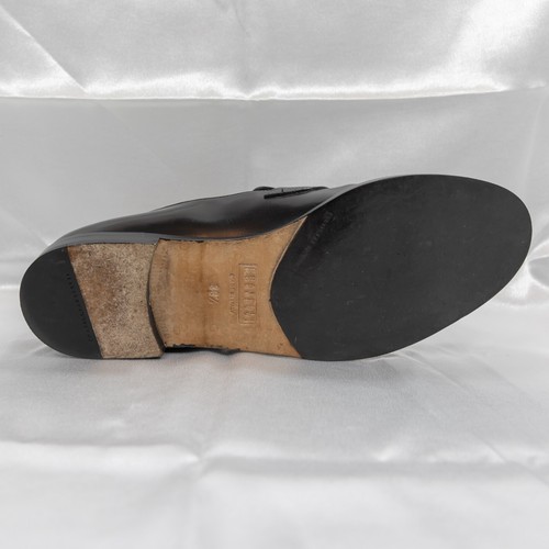 Fratelli Rosetti Men's Black Leather Loafer US Size 7 / EU 39.5 Mint Condition - Picture 11 of 14