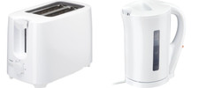Essentials 1.7 Litre Cordless Kettle & 2 Slice Toaster - **Brand New**