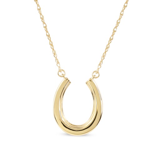 Collar colgante herradura de diamante TDW oro blanco de 10 K 1/6 quilates - Imagen 24 de 28