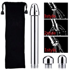 Metal Shower Cleansing Kit Vaginal Anal Enema Colon Douche Enema System Colonic