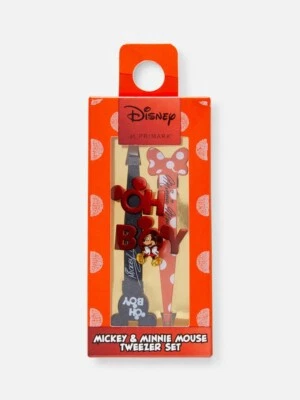 OFFICIAL Disney Mickey Minnie Mouse Tweezer Set Gift Xmas Woman Girls