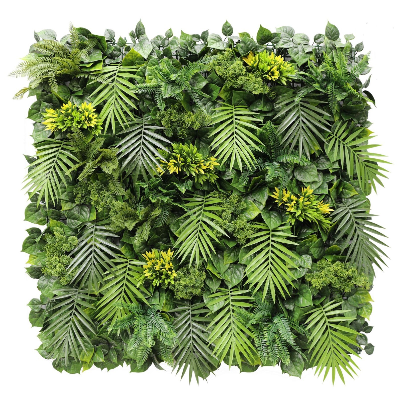 Premium Artificial Green Living Wall Hedge Plant Panel 1m x 1m - EDEN