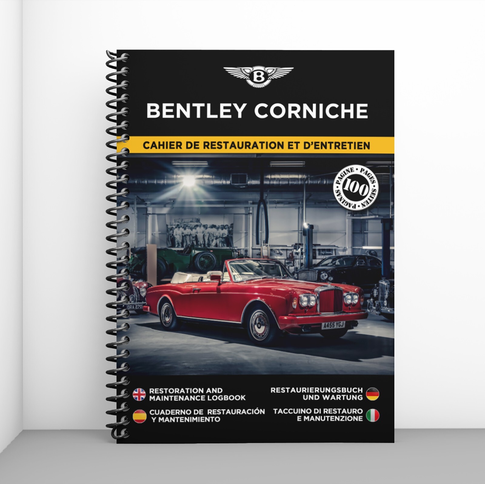 Cahier de restauration Bentley Corniche pour organiser vos réparations et éviter les pannes