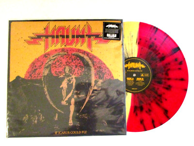 HAUNT IF ICARUS COULD FLY LP MUSTARD/RED/BLACK SPLATTER VINYL