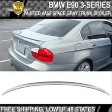 Fits 06-11 BMW 3 Series E90 Rear Trunk Spoiler M3 Style #A52 Space Gray Metallic