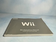 Nintendo Wii Console Operations Channels And Settings Manual Guide Book