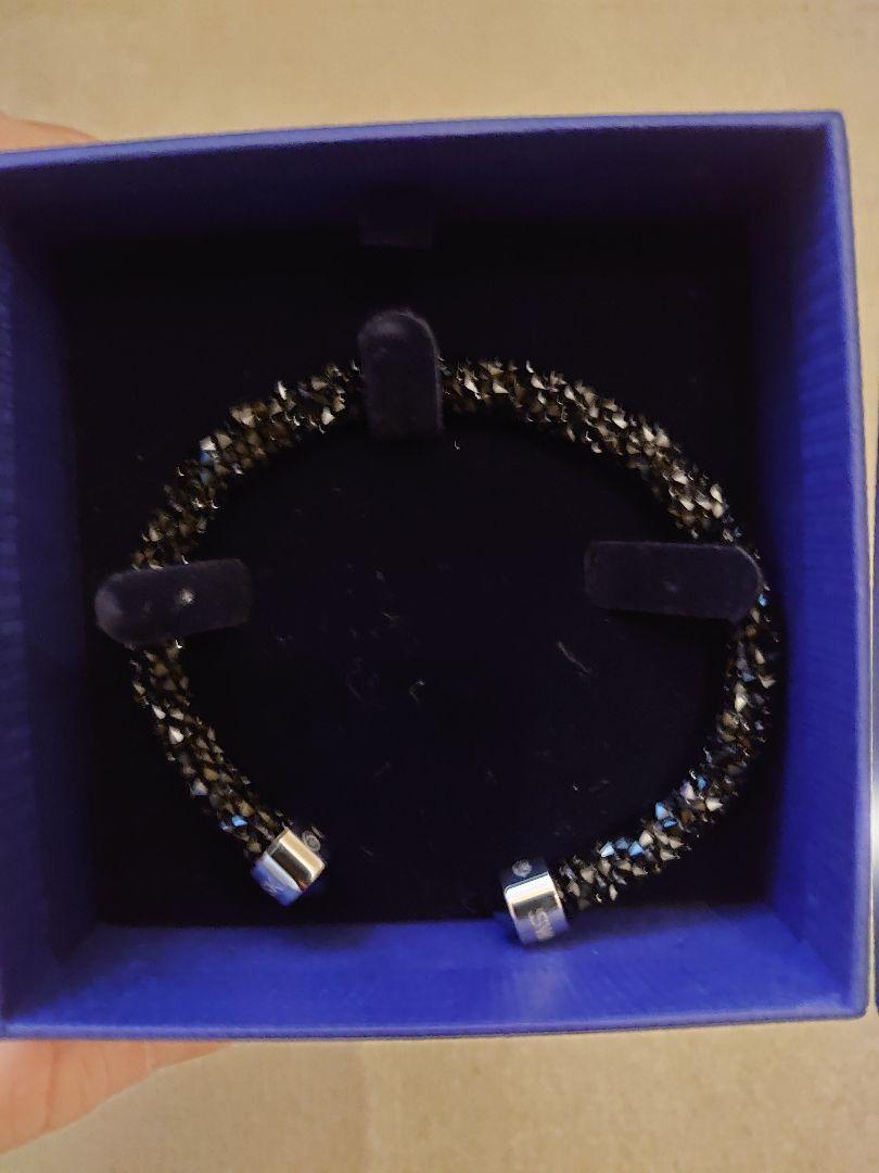 Swarovski Crystal Crystaldust Cuff Black M 5250073 | eBay Swarovski Crystal Crystaldust Cuff Black M 5250073 | eBay