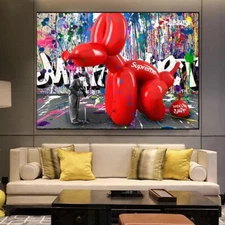 Canvas wall Graffiti Chaplin  Canvas Graffiti Wall Pop Art Street Decor