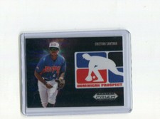 2020 Prizm Draft Picks Electric Stars Prizm Dominican Prospect Cristian Santana