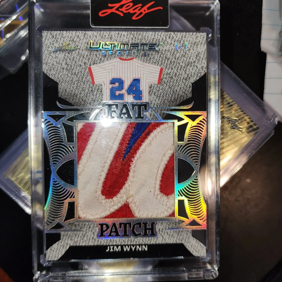 Hoja Ultimate Sports 2024 "parche graso" UFP-24 JIM WYNN -HOUSTON COLT AÑOS 45/ASTROS Foto 3 de 4