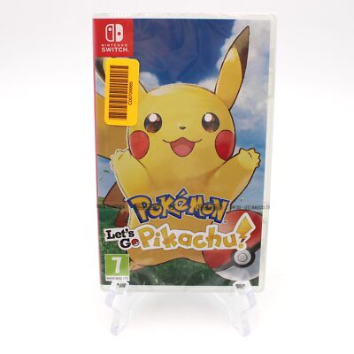 Pokemon: Let's Go Pikachu Video Game For Nintendo Switch (PEGI 7) PAL Region
