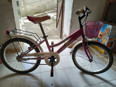 Bici per Bimba anni 7 -12 marca Marzano, colore fucsia - completa di  accessori | eBay