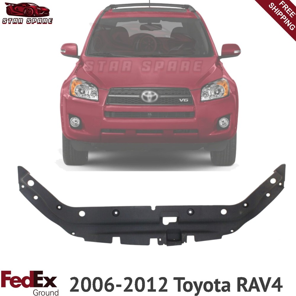New Front Radiator Support Cover For 2006-2012 Toyota RAV4 Grille Upper