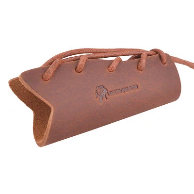 WAYNE'S DOG Axe Handle Guard Collar Axe Handle Holsters Protection Genuine Leather