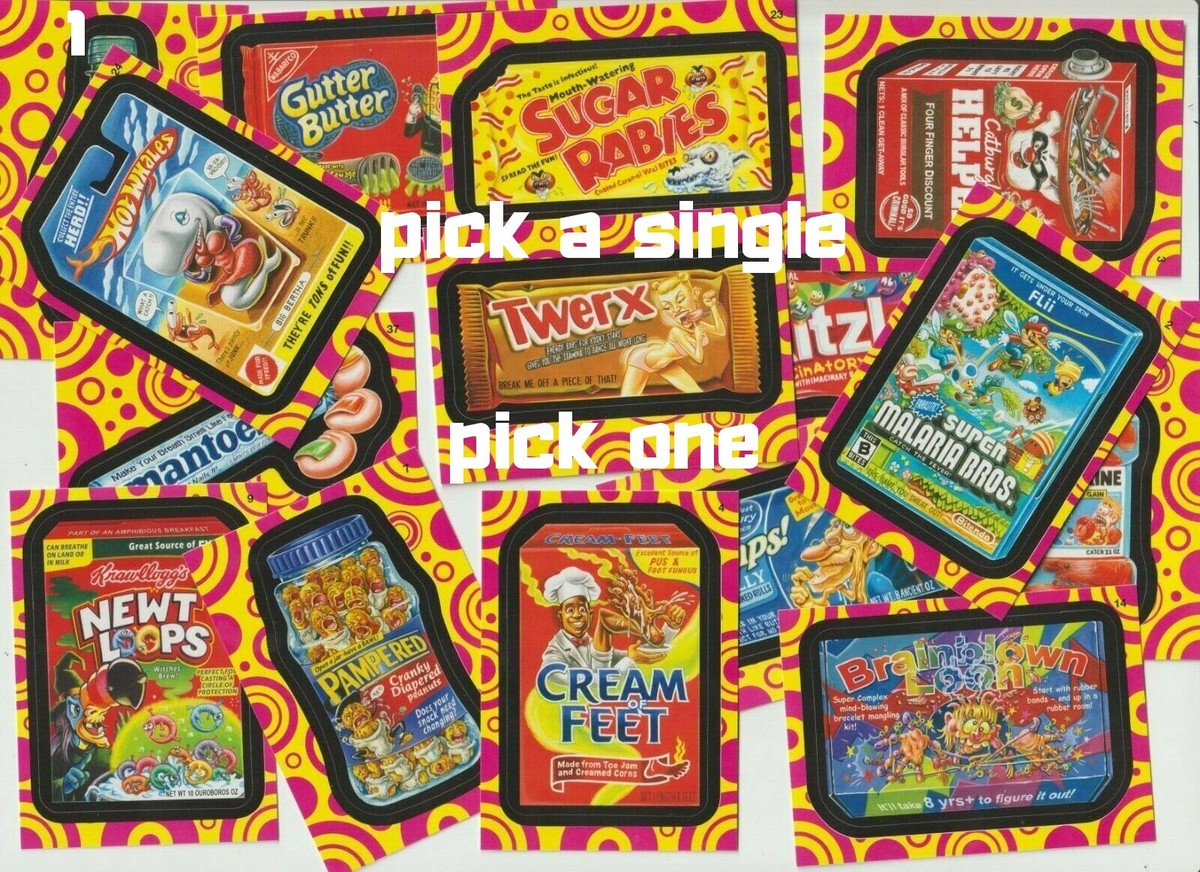 2014 Wacky Packages Series 1 Variations Singles 