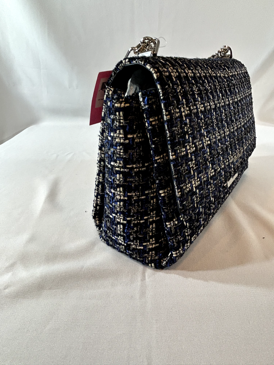 Kate Spade Carlyle Tweed Fabric XL Shoulder bag -New with