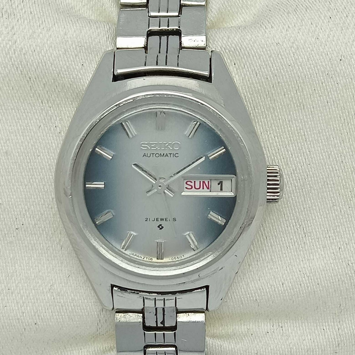 Seiko 2706-0170 Automatic Date/Day Vintage Women's Watch | eBay