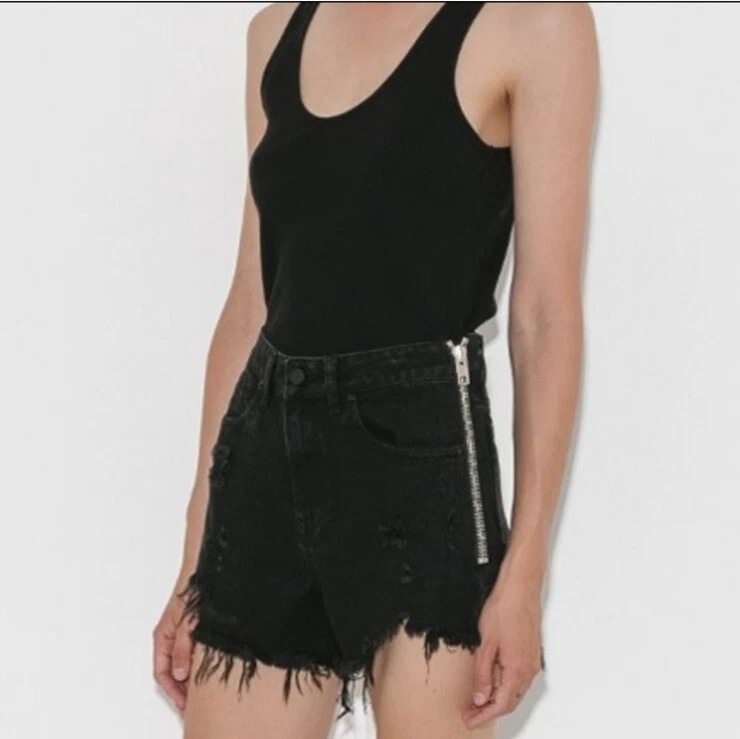 Alexander wang sales black shorts