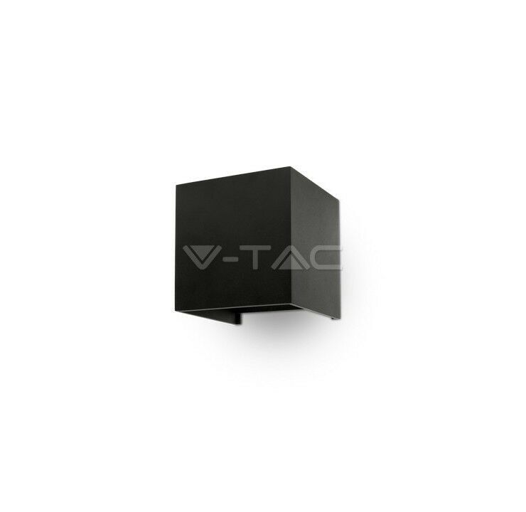 V-TAC VT-759 Applique LED 6W IP65 Nero: Risparmio e Luce Design