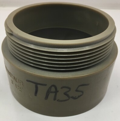 TA35 CENTAUR PVC 3-1/2'' MALE TERMINAL ADAPTOR COUPLING FITTING