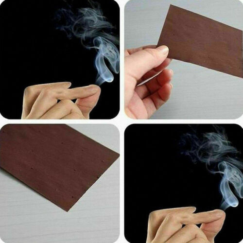 10x7cm Mystic Finger Hells Smoke Trick Smoking Illusion Kids Paper Magician K48 - Picture 7 of 8