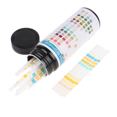 100PCS/Box URS-14 PH Test Strips Urinalysis Urine Analysis Test Reagent Strip