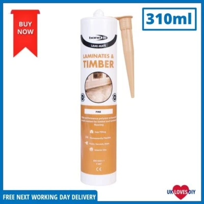 Bond It Lami Mate Pine Timber Laminate Sealant Joint Filler Natural