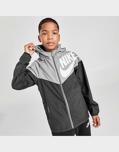 Nike Boy's Windbreaker Jacket Full Zip 
