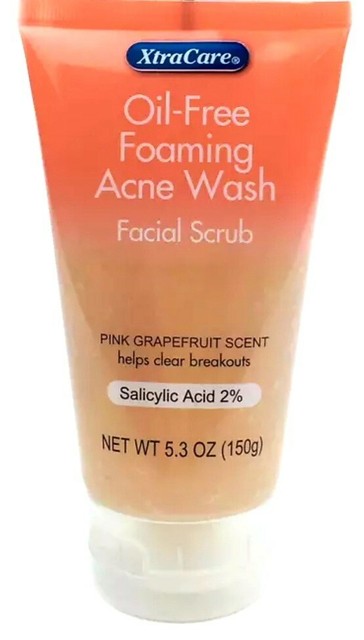 xtra care foaming facial cleanser