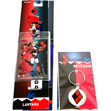 Black Panther Logo Marvel Comics Lanyard ID Holder  Keychain Set